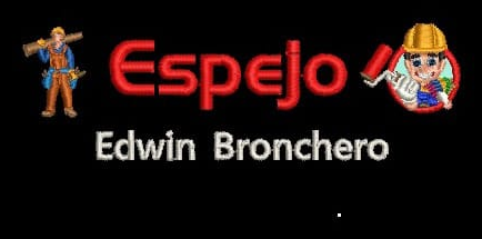 Logo Remodelaciones Espejo — Edwin Bronchero